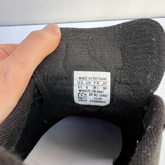 adidas sambas black leather shoes - Picture 6 of 6